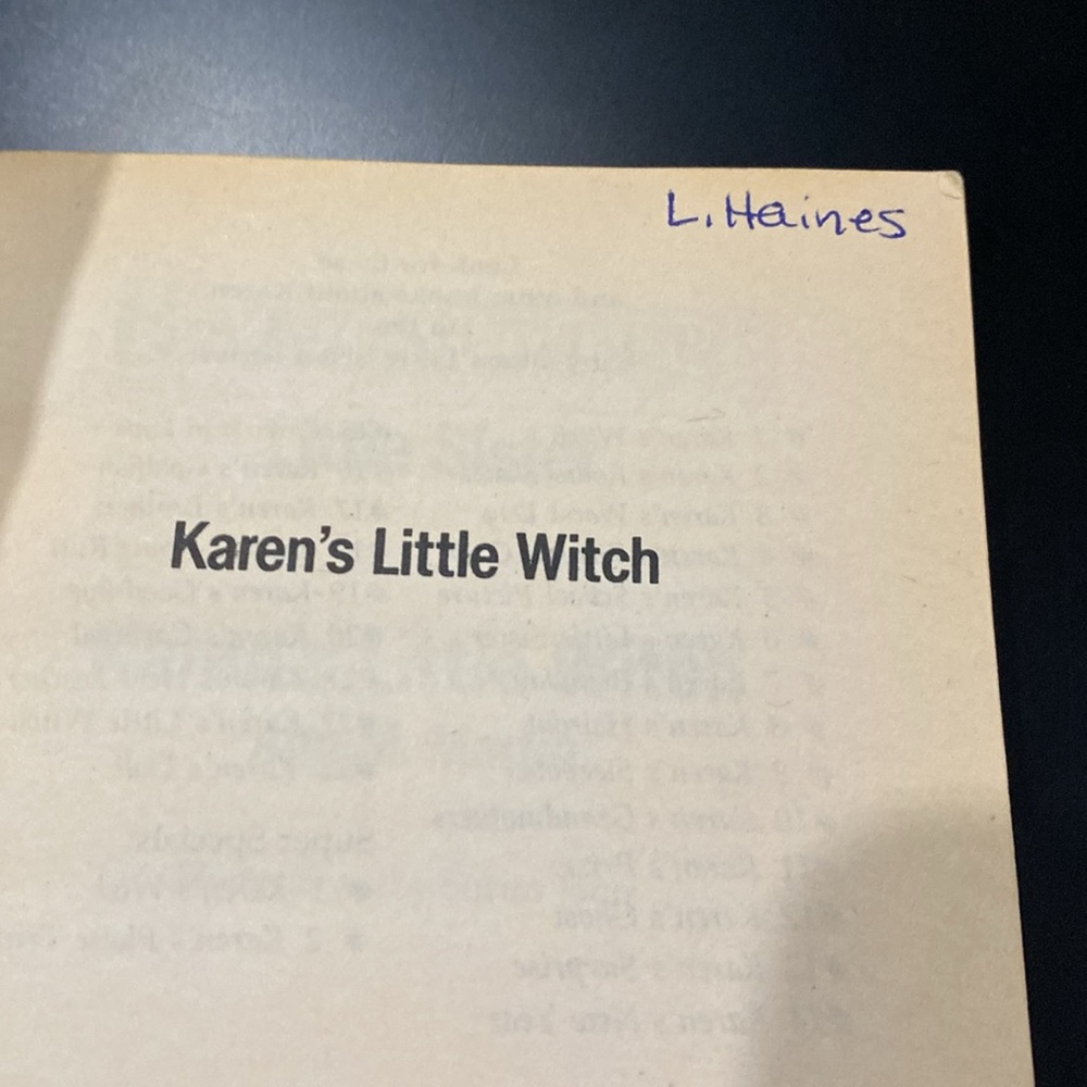 Baby-Sitters Little Sister #22: Karen’s Little Witch by Ann M. Martin - Novel - Picture 4 of 9